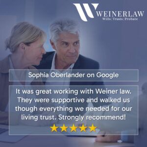 Weiner Law Client Testimonial From Sophia Oberlander